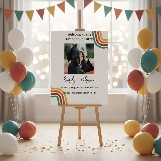 Customized Graduation Party Poster Boho (Creator Uploaded)