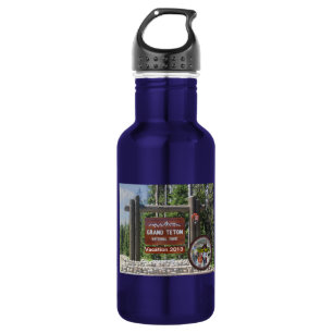 Customized Grand Teton Photo Souvenir 532 Ml Water Bottle