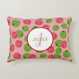 Customized Guava Fruit Pattern  Accent Pillow