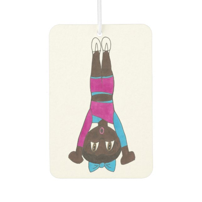 Customized Gym Dance Studio Gymnastics Acrobatics Air Freshener (Front)