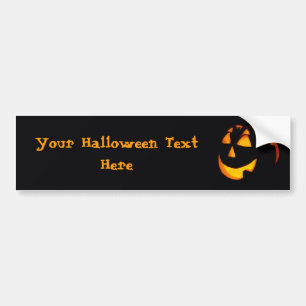 Customized Halloween Bumper Sticker