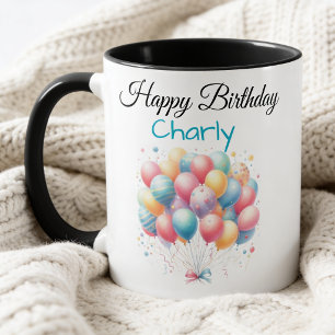 Customized “Happy Birthday” Mug