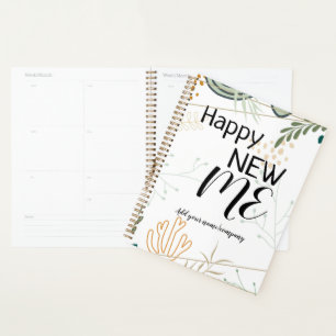 Customized Happy New Me Planner