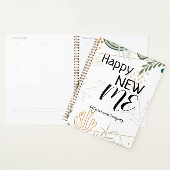 Customized Happy New Me Planner (Display)