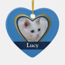 Customized Heart-Shape Pet Photo Frame