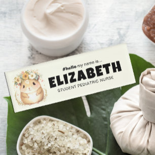 Customized Hello My Name Is Mouse Magnetic Name Tag