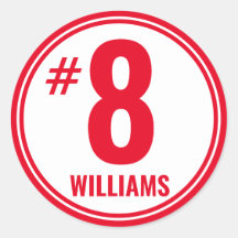 Customized Helmet Sticker