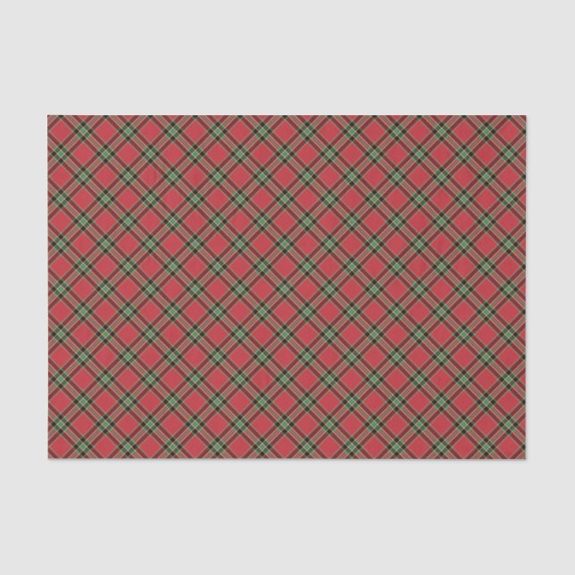 Customized Holiday Scottish Terrier Tissue Paper (Front)