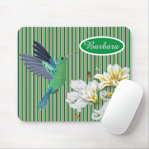 Customized Humming Bird In Summer Mouse Pad