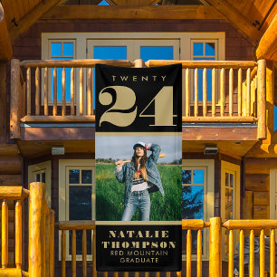 Customized Indoor Outdoor Graduation Party Banner