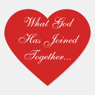 Customized Invitation Balloon Red Heart Sticker