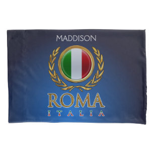 Customized Italian Flag Pillowcase