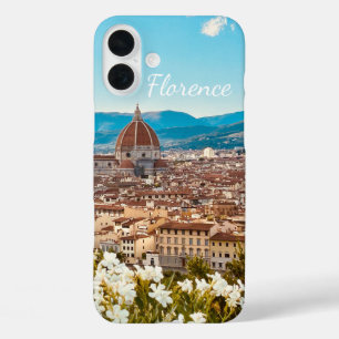 Customized Italy Florence Photography iPhone 16 Plus Case