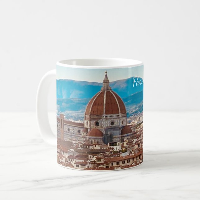 Customized Italy Florence Photography Coffee Mug (Front Left)
