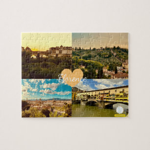 Customized Italy Florence Photography Jigsaw Puzzle