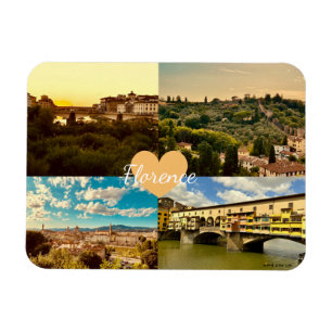 Customized Italy Florence Photography Magnet