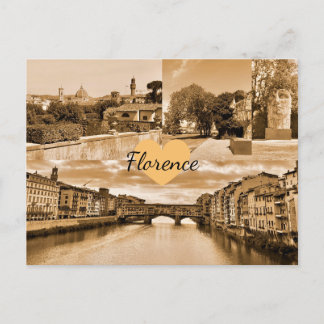 Customized Italy Florence Photography Postcard
