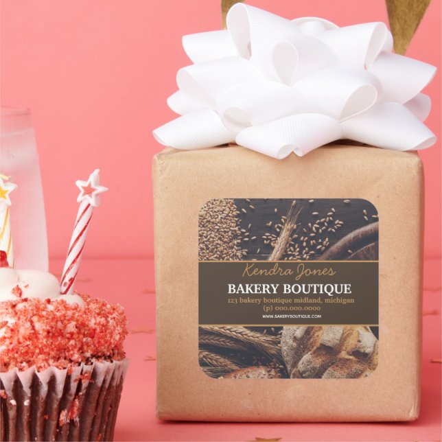 Customized Label Bakery Boutique sticker (Party)