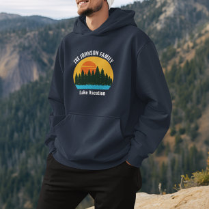 Customized Lake Sunset Vacation Hoodie