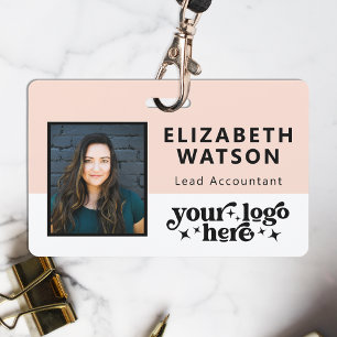 Customized Lanyard Name Tag Event ID With Photo Badge