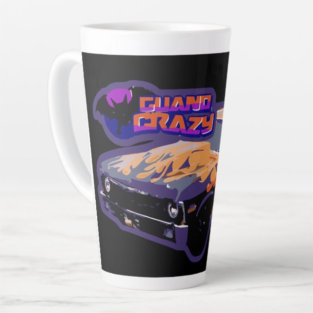 Customized Large Coffee Cup (Left Angle)