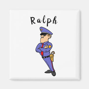 Customized Law Enforcer Magnet