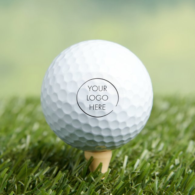 Customized Logo Golf Ball, Add Your Company Brand Golf Balls (Insitu Tee)
