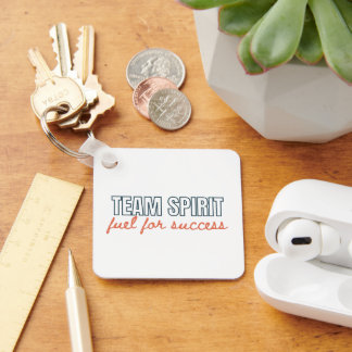 Customized Logo Inspirational Team Spirit Office Keychain