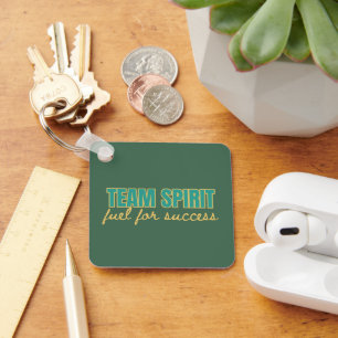 Customized Logo Inspirational Team Spirit Office Keychain