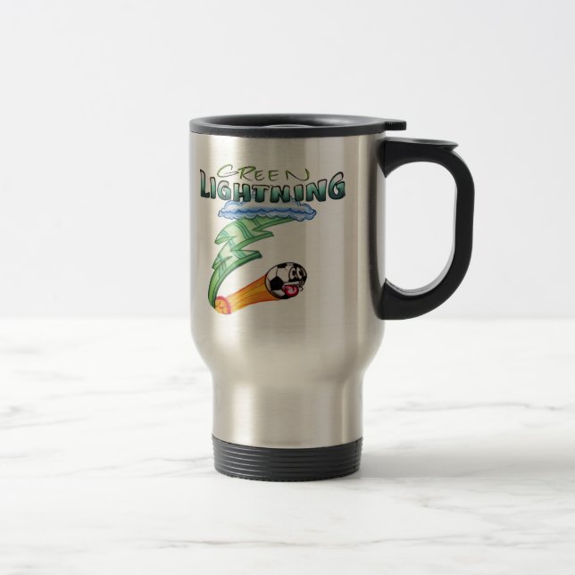 Customized Logo Travel Mug 2 (Right)