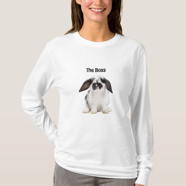 Customized Lop Ear Rabbit Shirt (Front)