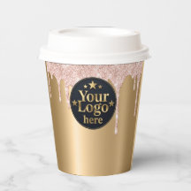 Customized Luxury Gold Logo Business Banner Brand