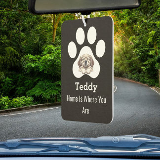 Customized Modern Elegant Funny Dog Paw Pet Lover Air Freshener