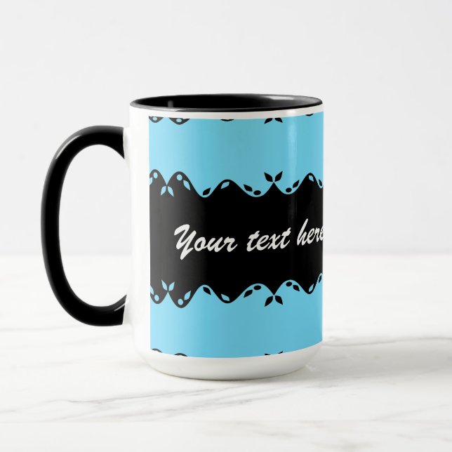 Customized Monogram Design Mug (Left)