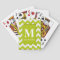 Customized Monogrammed Playing Cards