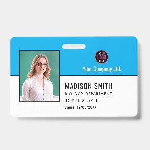 Customized Name and Photo    ID Card Badge