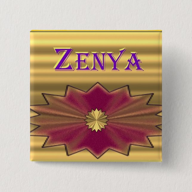 Customized name button (Front)