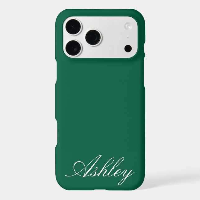 Customized Name Modern Stylish Minimal Monogram  (Back)