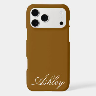 Customized Name Modern Stylish Minimal Monogram 