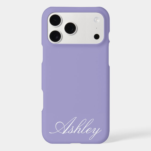 Customized Name Modern Stylish Minimal Monogram  (Verso)
