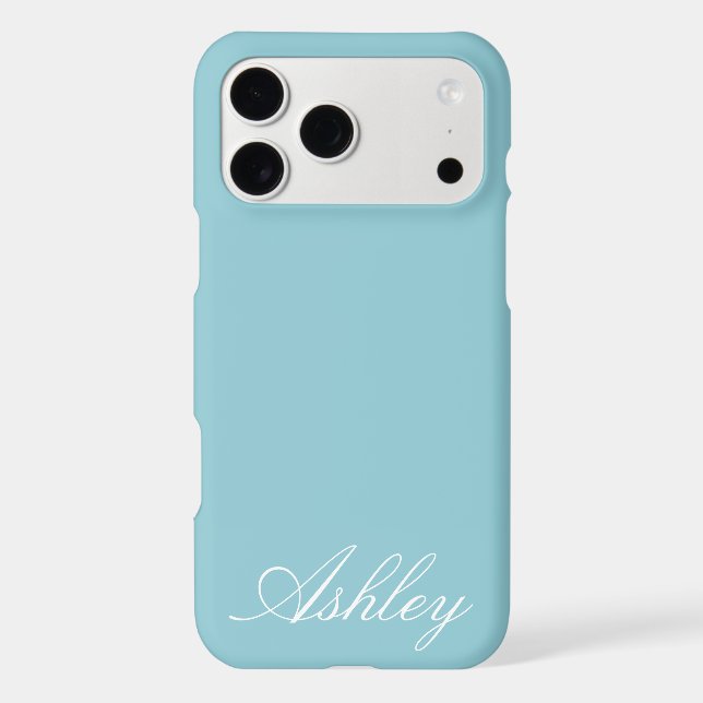 Customized Name Modern Stylish Minimal Monogram  (Back)