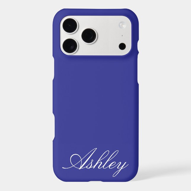 Customized Name Modern Stylish Minimal Monogram  (Back)