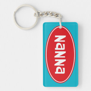 Customized name NANNA Keychain