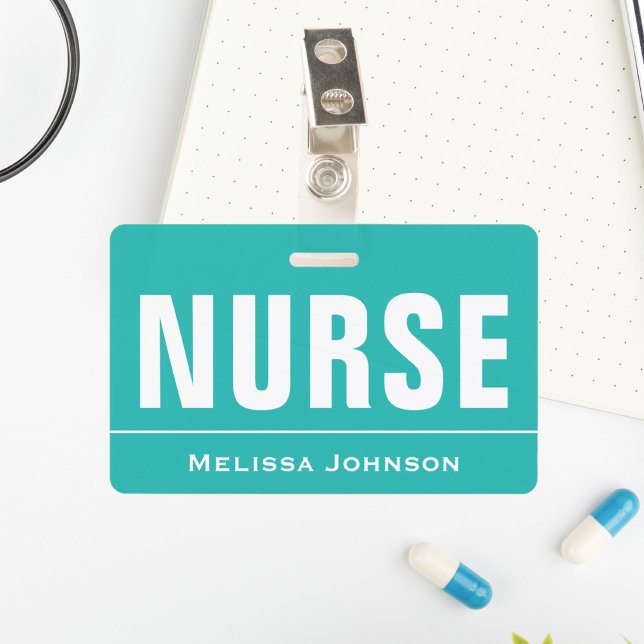 Customized Name Nurse Badge (Creator Uploaded)
