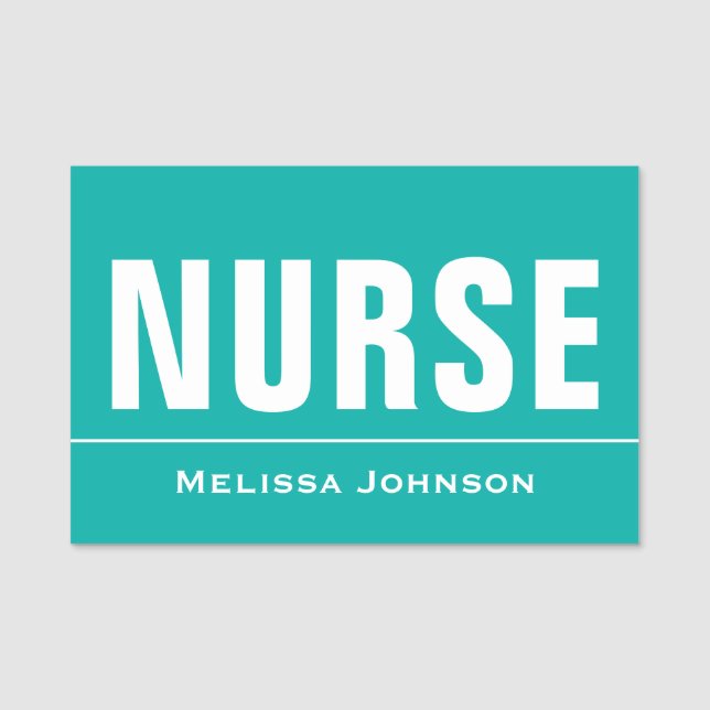 Customized Name Nurse Tag (Front)