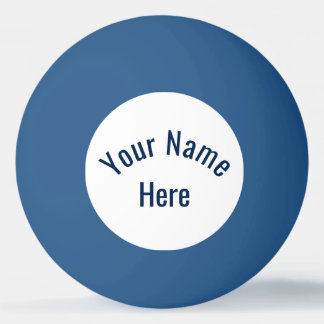 Customized Name Ping Pong Ball