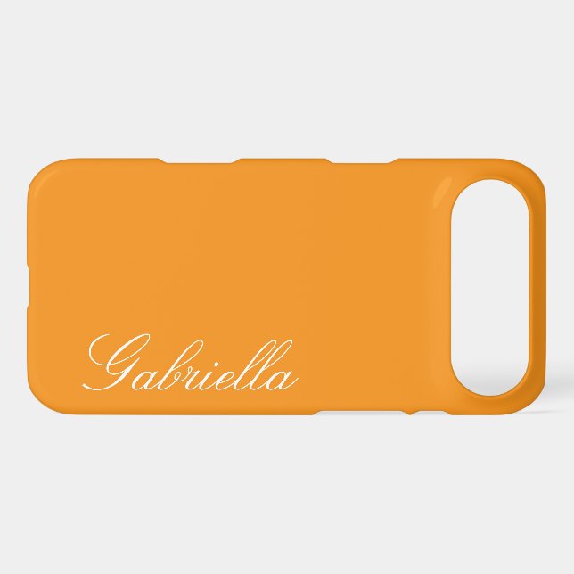 Customized Name Simple Stylish Modern Minimal Mono (Verso (Horizontal))