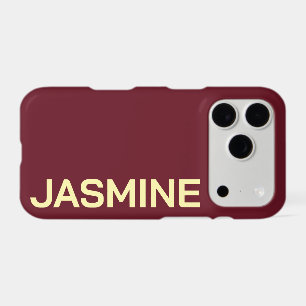Customized Name Stylish Minimal Monogram Modern