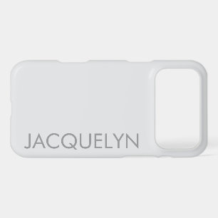 Customized Name Stylish Modern Minimal Monogram 