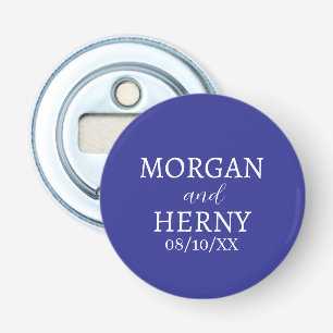 CUSTOMIZED NAME STYLISH MODERN WEDDING  BOTTLE OPENER
